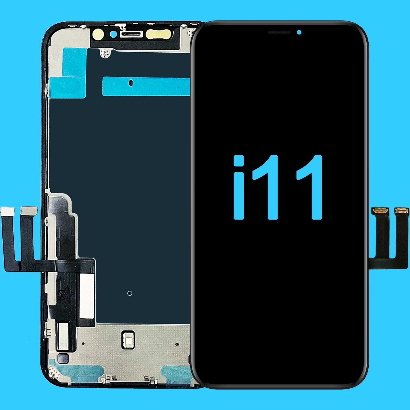 ЖК-дисплей для iPhone 11 OEM-дисплей с 3D сенсорным экраном дигитайзером в сборе замена