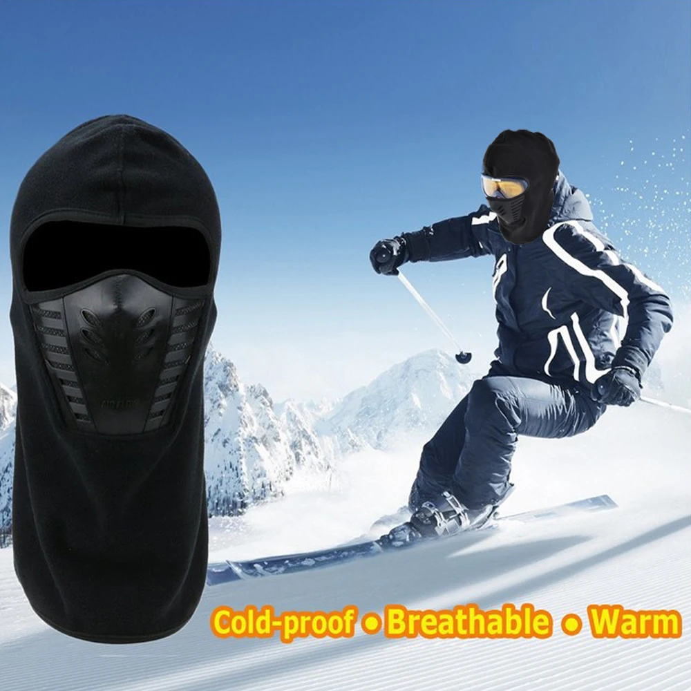 Balaclava Motorcycle Full Face Mask Skull Ghost Windproof Breathable Anti-UV Outdoor Sports Bicylce Bike Neck Gaiter Shield | Автомобили и