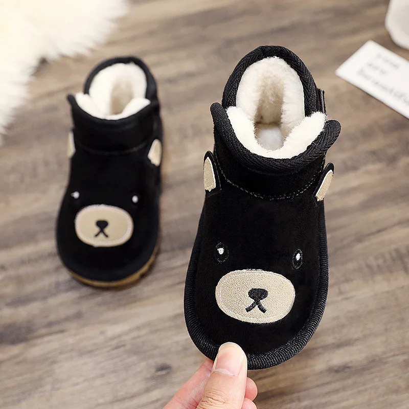 Ботинки детские зимние с плюшевой подкладкой для мальчиков и девочек От 1 до 10 лет