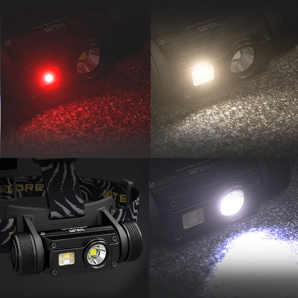 Налобный фонарь Nitecore HC65 1000 люмен с аккумулятором 18650 на 3400 мАч | Лампы и освещение