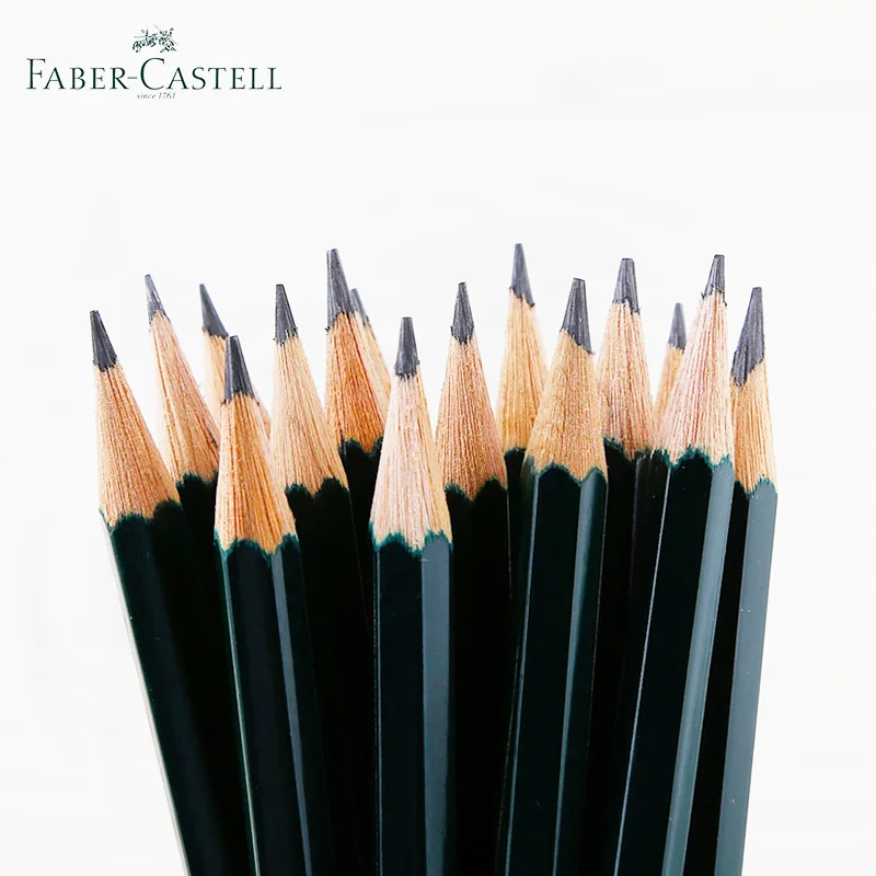 Faber Castell 9000 Стандартный Карандаш для рисования животных набор 16/12 шт. графитовый