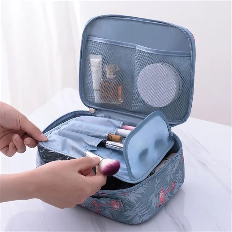 Вместительная дорожная косметичка водонепроницаемый портативный органайзер