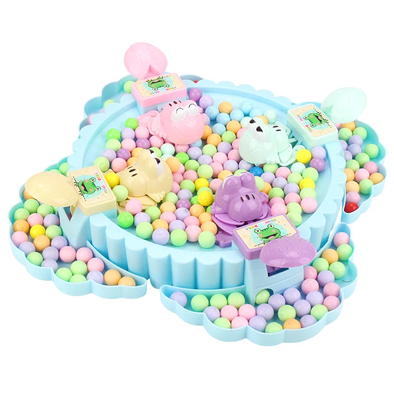 

Greedy Frogs Eating Beans Parent-child Interaction Toy Children'S Educational Puzzle Leisure Board Game Interesting Games Gifts