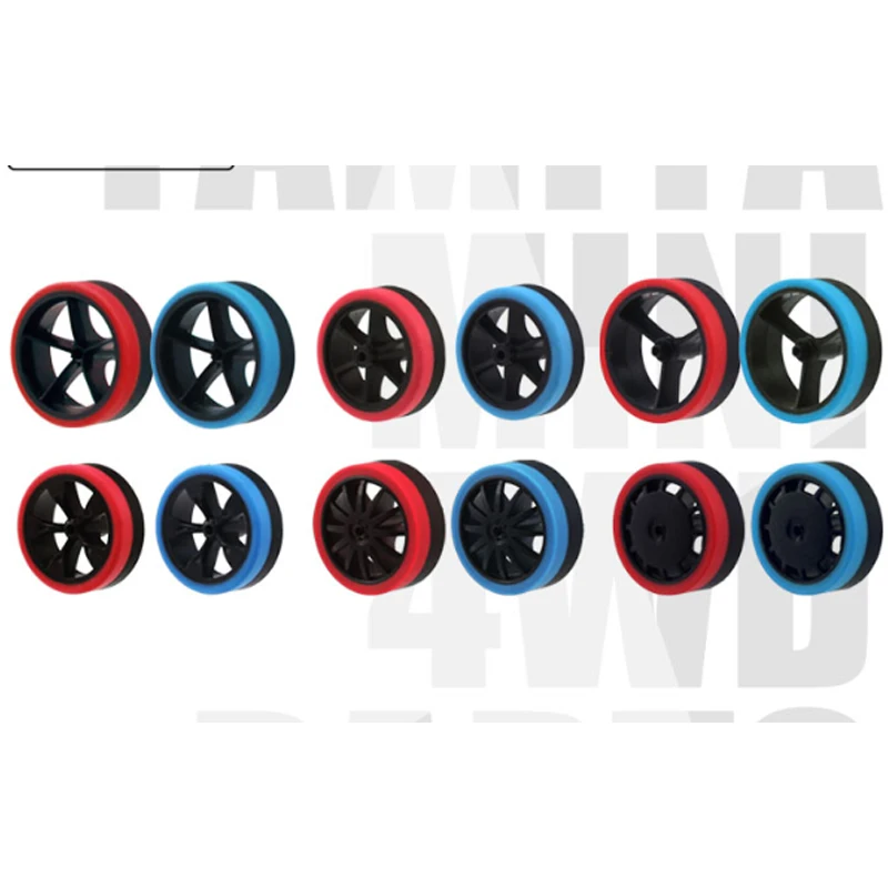 Оригинальные Шины tamiya колесные шины среднего/большого размера для mini 4wd гоночные