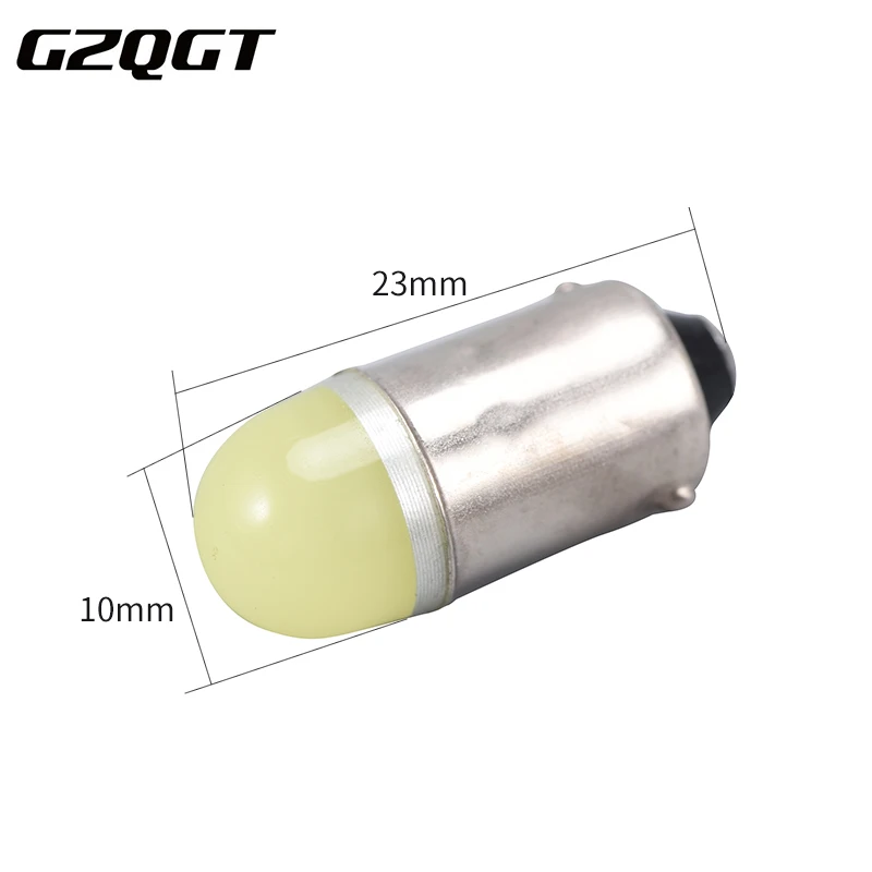 1x BA9S T4W 363 1895 233 Мини супер яркий круглый 3D COB LED чистый белый автомобильный номерной