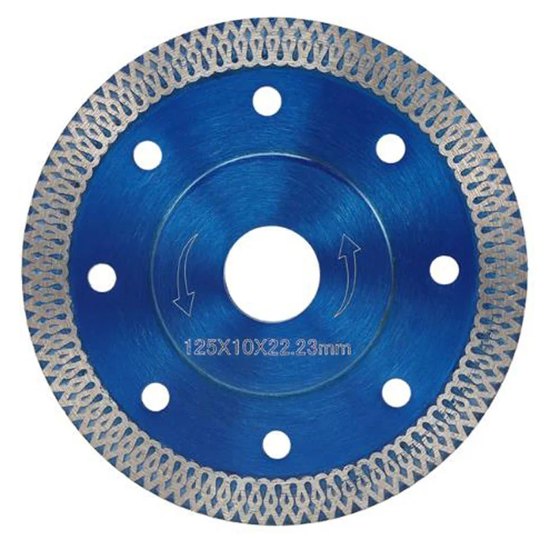 

105/115/125mm Super Thin Diamond Saw Blade For Cutting Ceramics Porcelain Tiles