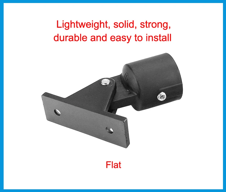 High Quality Nylon Boat Bimini Top Fitting Deck Hinge Slide Cap Pipe Eye End External Canopy Tube Accessories | Обустройство дома