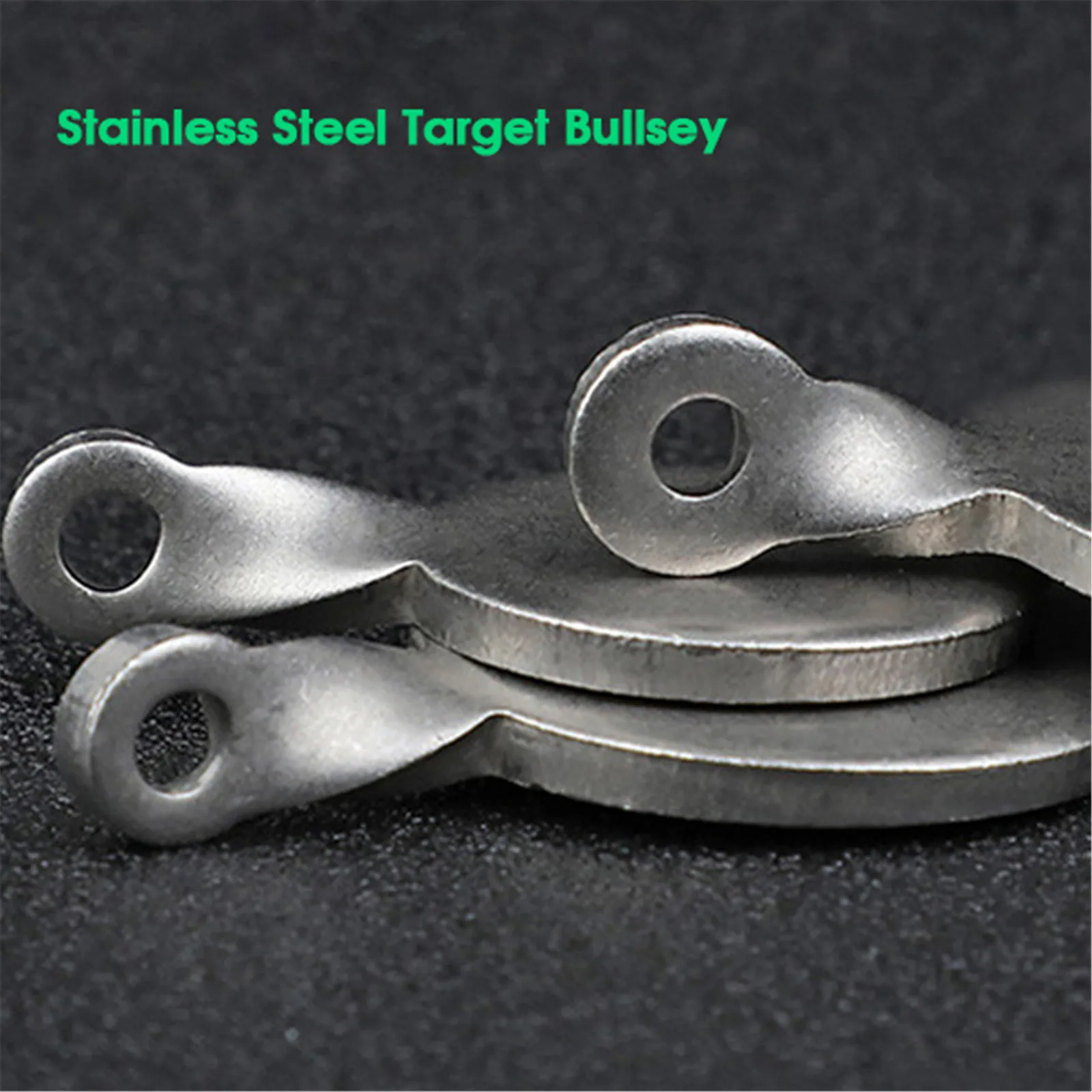 

Stainless Steel Target For Training For Hunting Wargame Bullseye Hunting Catapult Airsoft Paintball Archery Bow Training Target