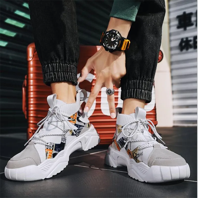 

Autumn breathable casual socks shoes old shoes High Quality Outdoor Sports Shoes For Men Sneakers Breathable Sports Shoes