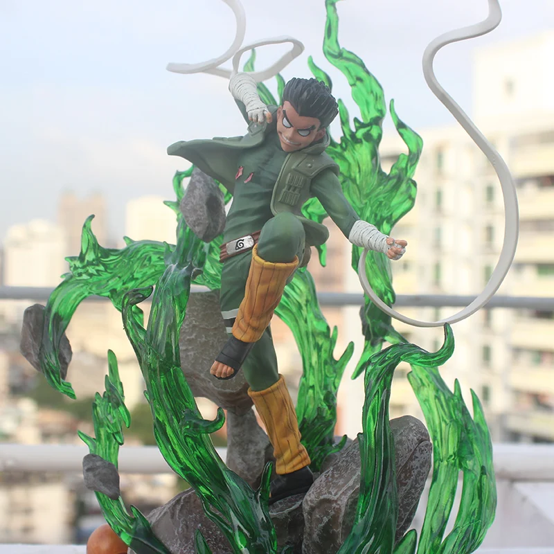 1/6 аниме рок Lee GK статуя ПВХ экшн-фигурки пьяный кулак Коллекционная модель