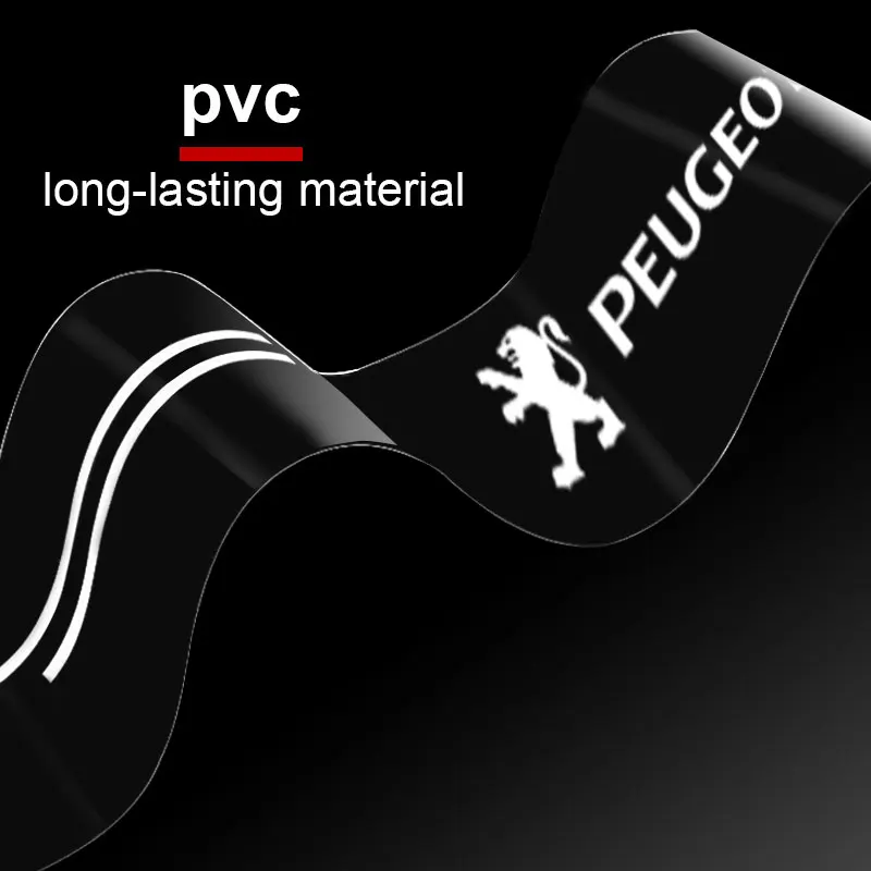 4 шт. модифицированные бритвы порога для Peugeot 206 208 308 307 207 3008 2008 4508 408 Стайлинг