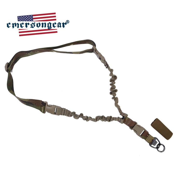 Emersongear L.Q.E стиль оружейный строп Тактический одноточечный наплечный ремень Bungee LQE
