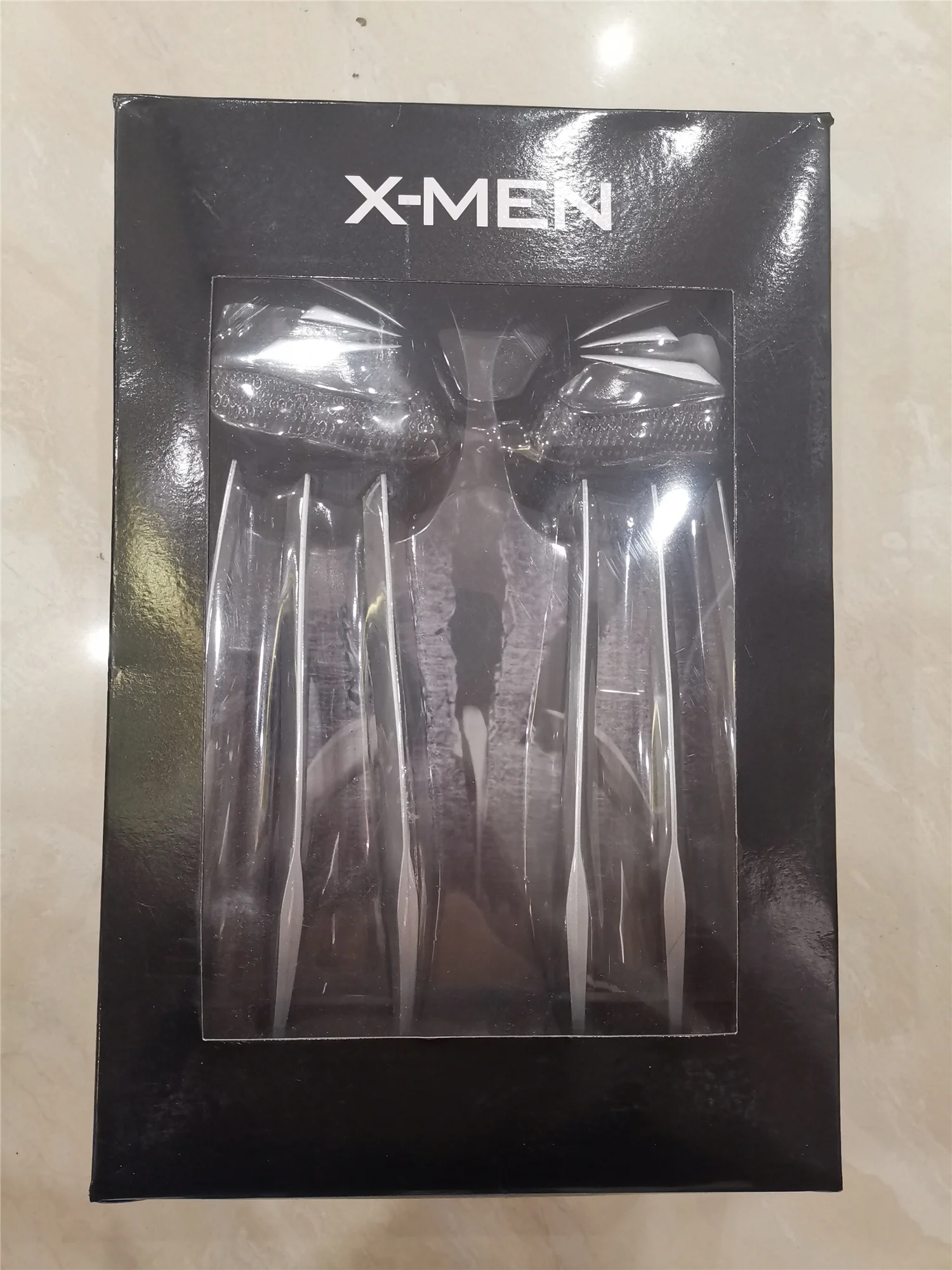 2 родных пластиковых лезвия коготь лапы косплей реквизит Хэллоуин супер герой