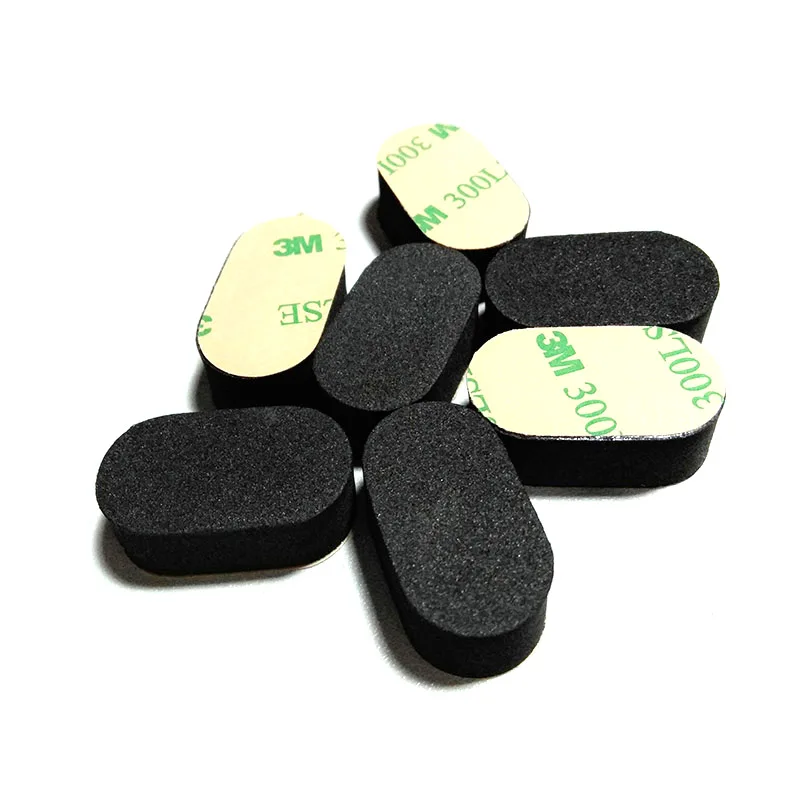 Cheap 16pcs black m3 Sponge Landing Gear 3M Gyro Mounting pad Shockproof Mats Feet Pads for DIY mini Drone FPV 180 210 ZMR 250 |