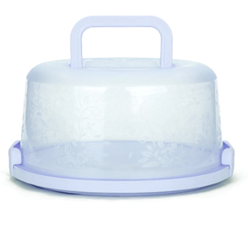 Пластиковая круглая коробка для выпечки Кондитерские коробки хранения