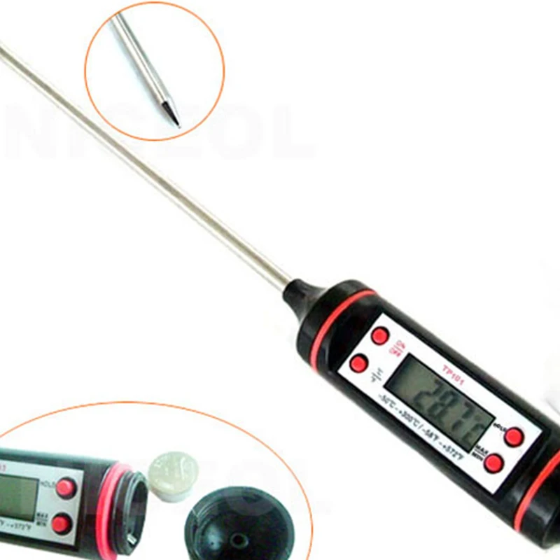 Портативный термометр для приготовления пищи барбекю выпечки мяса молока