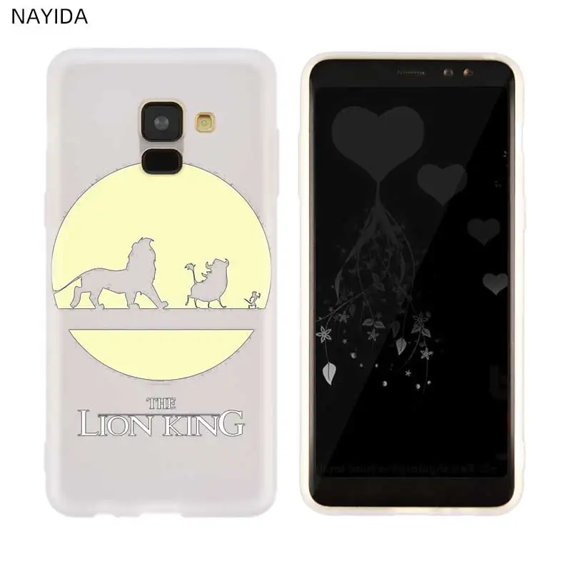 photo is 3D mode 3 Крышка чехол для телефона для samsung Galaxy A10 A30 A40 A50 A60 A70 A80 A90 A6 A8 A9 A7 A5 плюс с героями из мультфильмов; с изображением короля льва - Цвет: photo is 3D mode 3