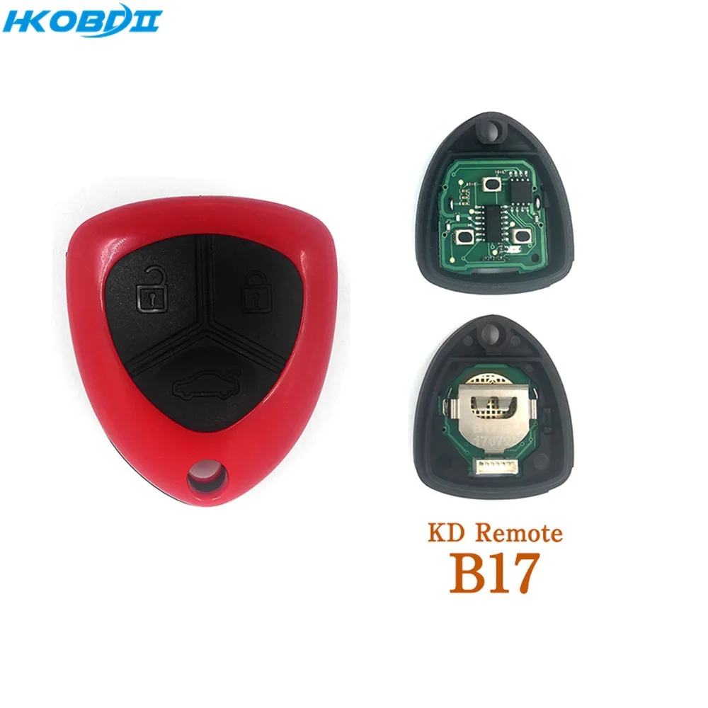 HKOBDII KEYDIY оригинальные пульты дистанционного управления KD B17 B series для KD900/MINI KD/URG200
