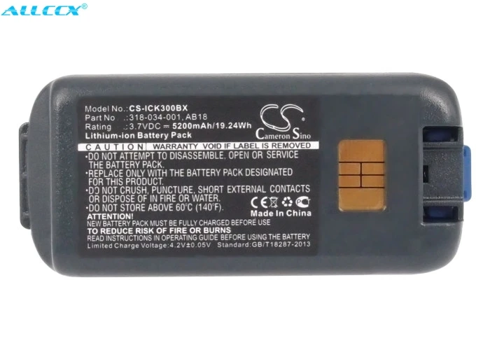 Аккумулятор Cameron Sino 5200 мАч 318 033 001 034 AB17 AB18 для Intermec CK3 CK3A CK3C CK3C1 CK3N CK3N1 CK3R CK3X|Цифровые