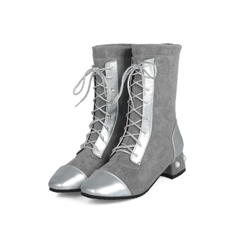 Большой размер европейцев и американцев с гвоздями жемчуга ивы короткие