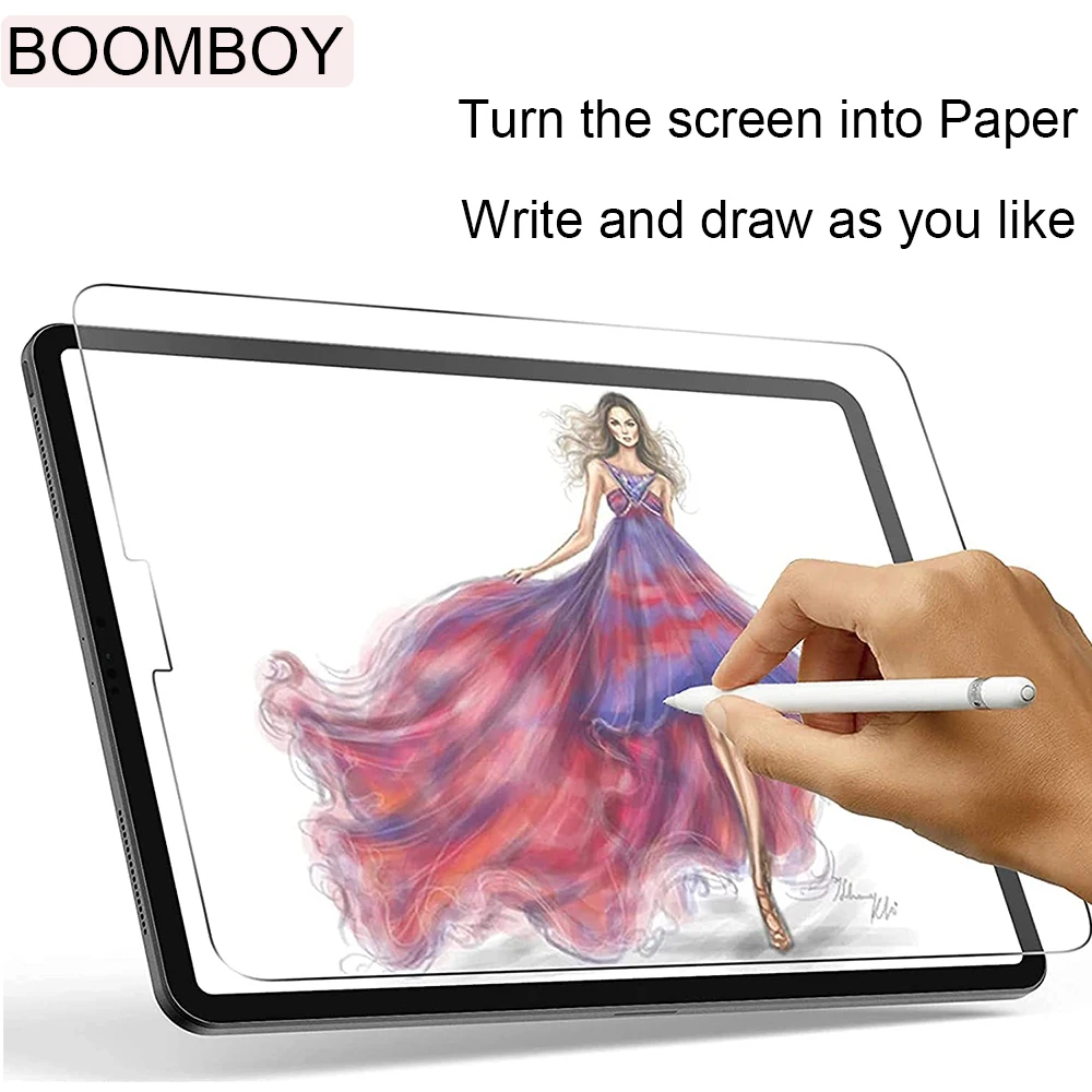 

Paper Feel PET Matte Write Painting Film Screen Protector For Huawei MediaPad M5 10 Anti fingerprint Screen For CMR-AL09/W09