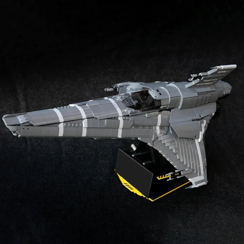 

Sci-Fi Movie Robotechs New MK UCS MOC-9424 BattlestarED Colonial Vipers Space Warship Building Blocks Spaceship Toys Gift