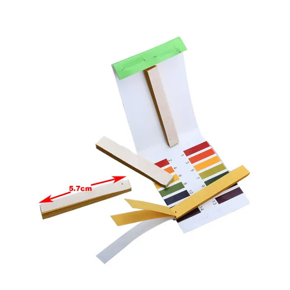 Универсальные индикаторные бумаги pH тестовая бумага полный диапазон 1-14 80