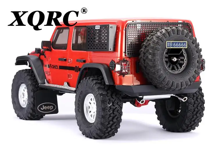 

XQRC 1 pair of metal protective lampshade for 1 / 10 RC tracked vehicle axial scx10 III Jeep rear lampshade reversing lamp cover