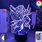 3D светодиодный ночник акриловый неоновый светильник в стиле аниме демон, настольное украшение, ночсветильник Slayer, детский подарок на день рождения, прикроватная лампа на Рождество
