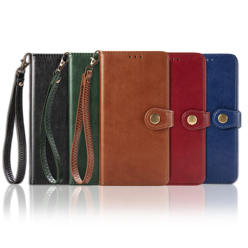 

Flip Wallet Case For OPPO Reno 4 2 Z Realme 3 6 Pro C11 C12 C15 X7 Pro A53 A52 A72 A92 A31 A91 Card Slots Luxury Leather Cover