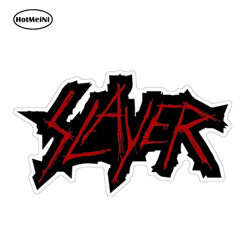 HotMeiNi 13 см x 7 9 SLAYER виниловая наклейка металлический виниловый бампер зеркало