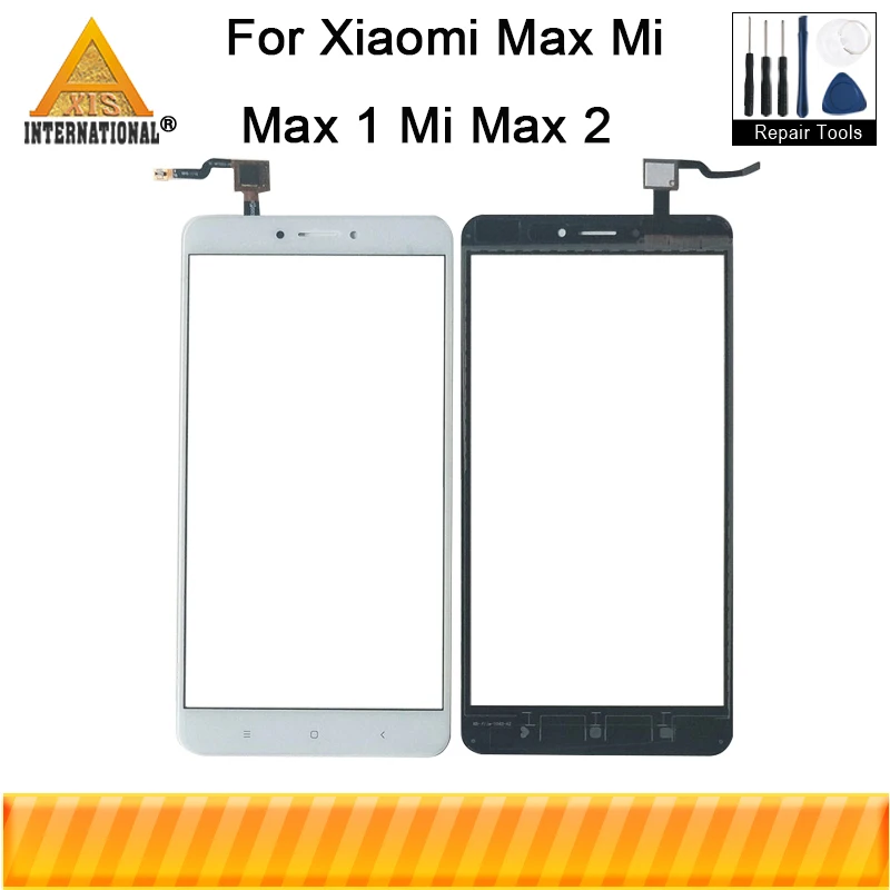 Axisмеждународная стеклянная панель для Xiaomi Max Mi 1 2 внешняя линза сенсорный экран