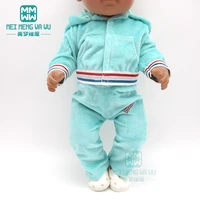doll clothes fashion sports suit dress for 43 cm toy new born doll baby 18 inch american doll og girls gift