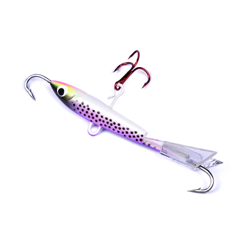 1Pc Colorful Balancers for Winter Fishing Lures Tackle 8.3cm 18g Jigging Rap With a Minnow Profile Hard Bait Pesca Tackle