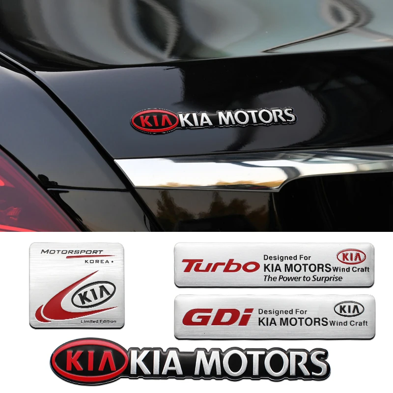 

Car Styling Stickers Aluminum Badge Emblem Sticker For KIA Sportage Ceed Jd Sid Rio Soul Sorento Cerato K2 K3 K4 K5 Accessories