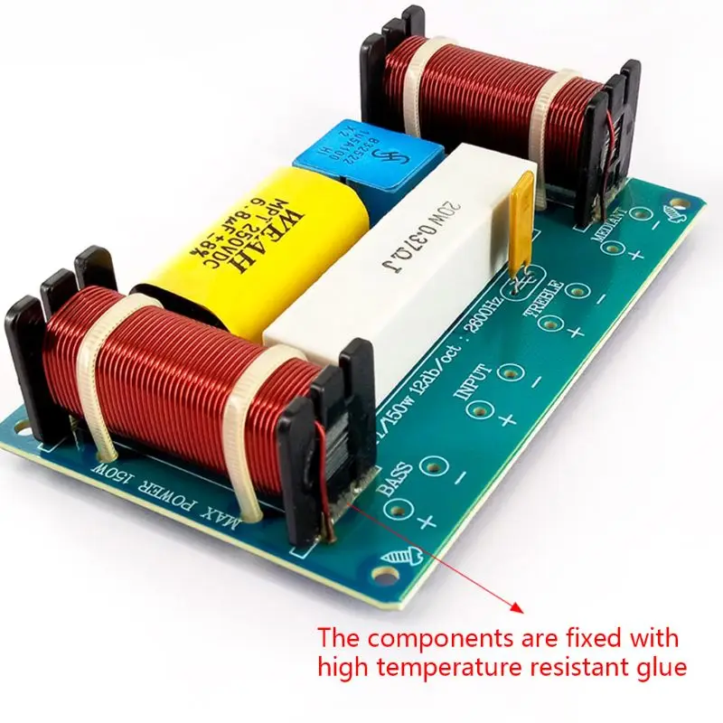 WEAH-338 3 Way 120W динамик аудио делитель частоты громкоговоритель фильтр | Электроника