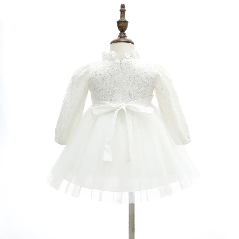 Кружевное платье с длинным рукавом на возраст 1-2 года | Мать и ребенок