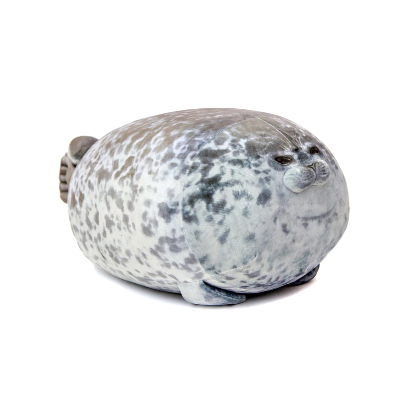 Пушистой плюшевой ткани Толстые Подушка тюлень милый морское животное плюшевое