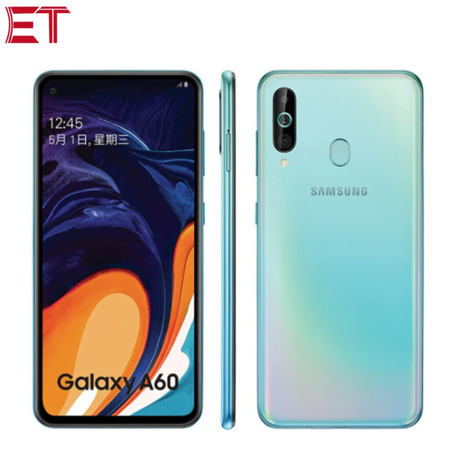 Фирменная Новинка Samsung Galaxy A60 мобильный телефон 6 3 &quot6G RAM 64 Гб/128 ГБ ROM Snapdragon 675 Octa Core