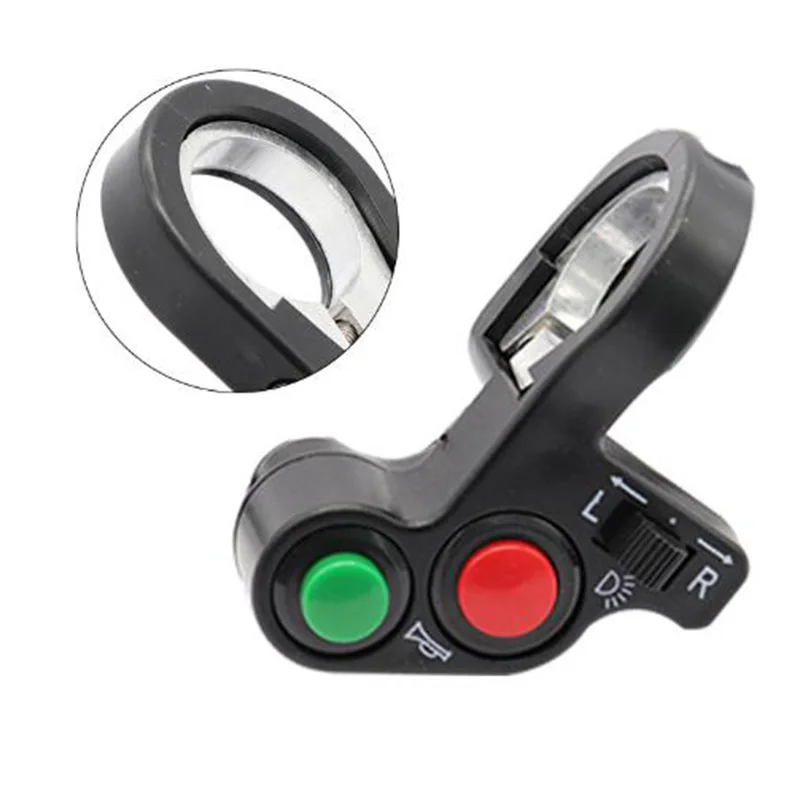 7/8 &quotруль мотоцикла переключатель двигателя Электрический - Цена: 59.45