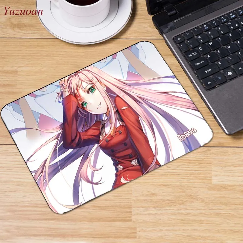 Yuzuoan Darling in the Franxx аниме большая акция Россия дизайн игровой коврик для мыши