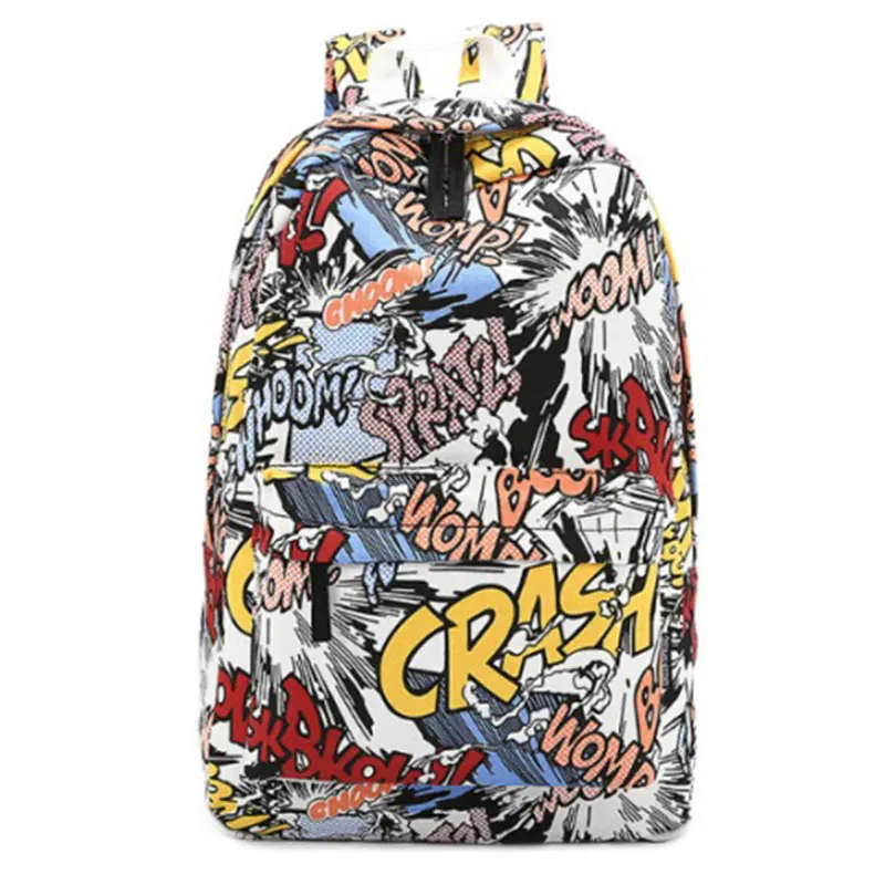 Модный рюкзак для учеников младшей и старшей школы Студенческая сумка в