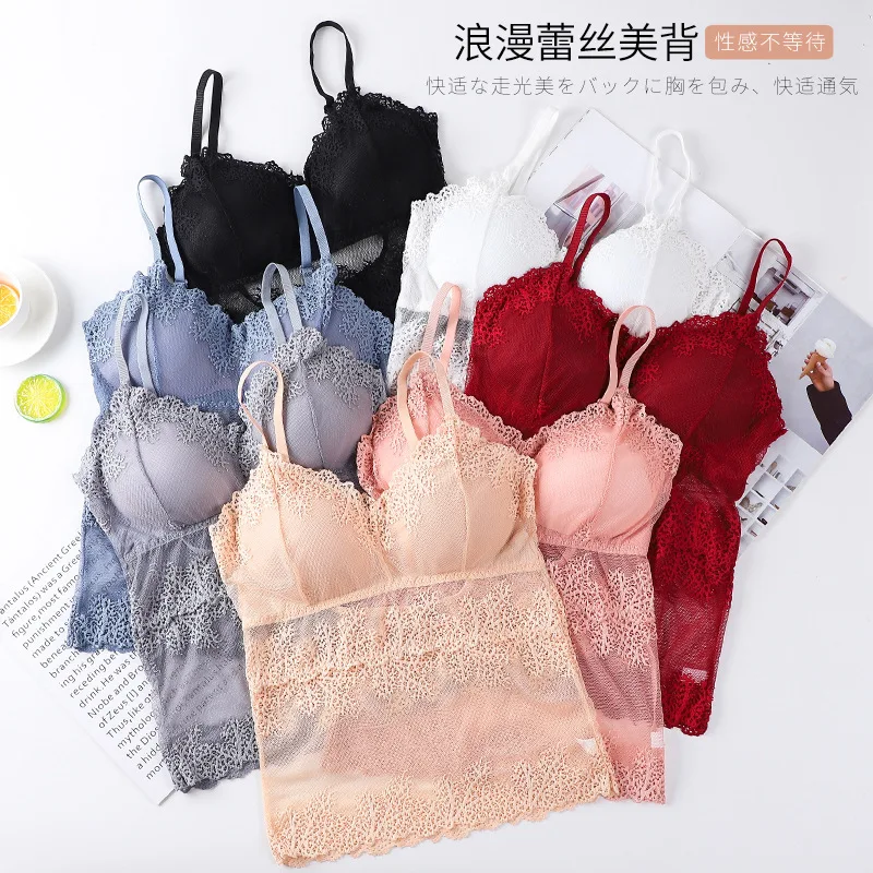 Linbaiway женский бюстгальтер пуш ап сетчатые бюстгальтеры сексуальный укороченный