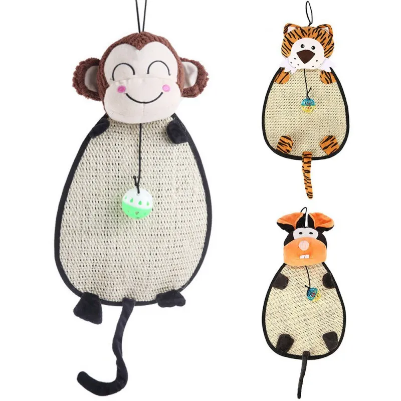 Обучающий инструмент для котенка кошки игрушки кошек сизаль Когтеточка с