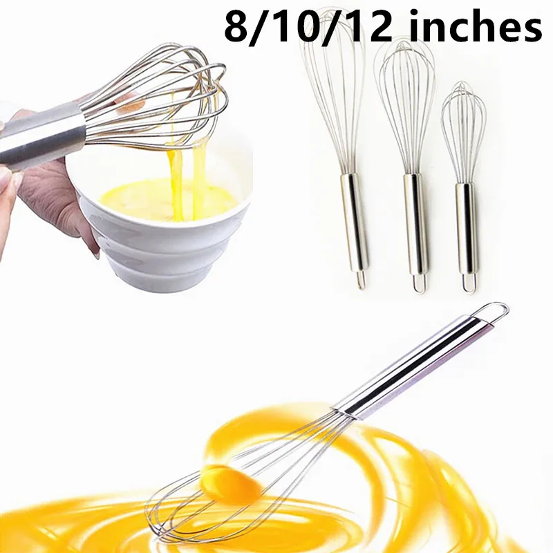 Венчик для взбивания яиц с молочным кремом из нержавеющей стали | Дом и сад