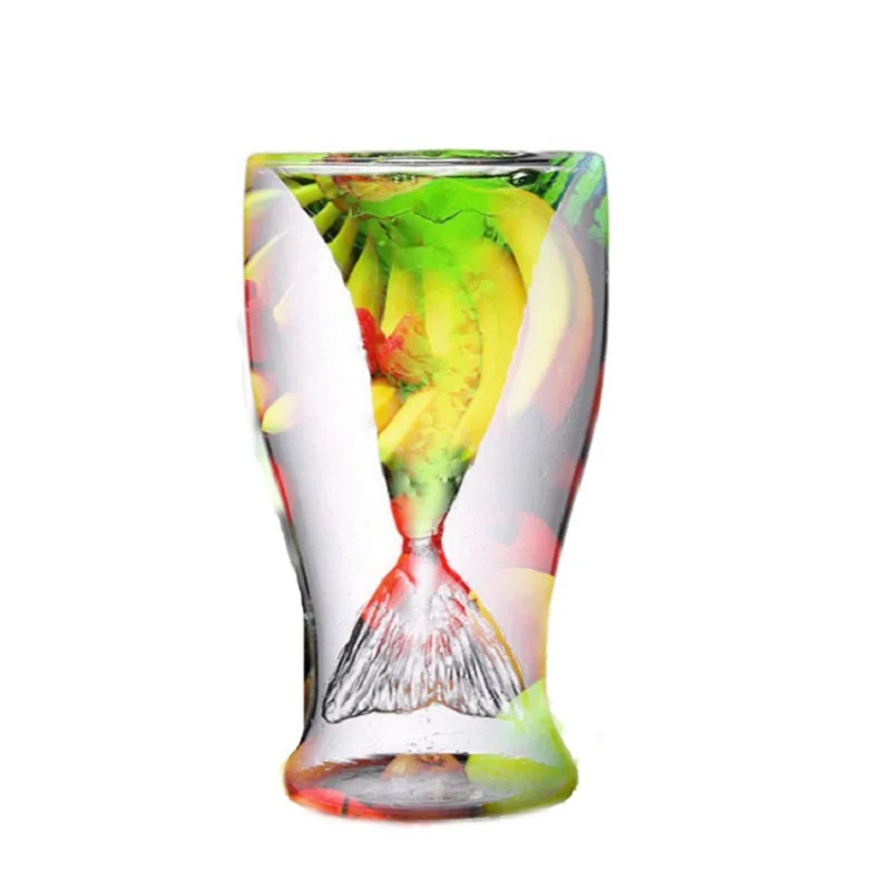 Индивидуальная модная термостойкая креативная стеклянная чашка боросиликатный