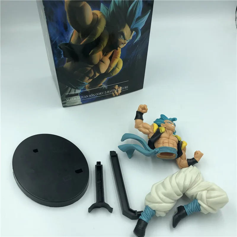 Фильм Ver. Dragon Ball Z Gogeta голубые волосы против супер броли конечный солдат DBZ Гоку Вегета Супер Саян фигурка 20 см