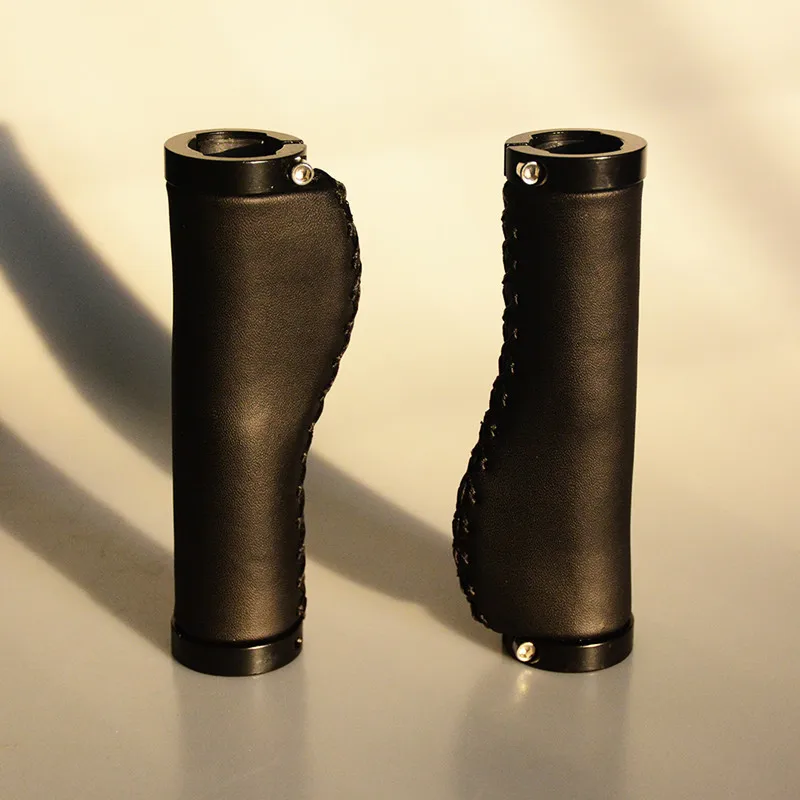 Велосипедные ручки из искусственной кожи в стиле ретро удобные и прочные