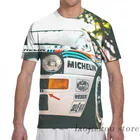 Футболка Lancia Delta HF Integrale Martini Racing для мужчин и женщин, модная рубашка с принтом по всей длине, топы для мальчиков и девочек