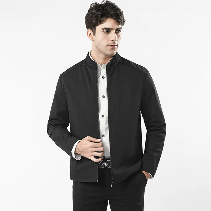 

2020 spring and autumn new jacket men's casual coat business jacket men's middle-aged men's wear